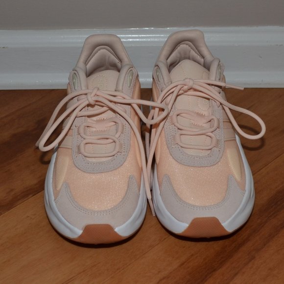 Adidas NWOB Cloudfoam Alumina Cream Athletic Comfort Trainer sneakers, 8 - Picture 4 of 12